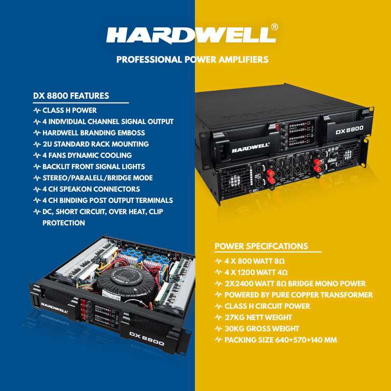 Power Amplifier DX 8800