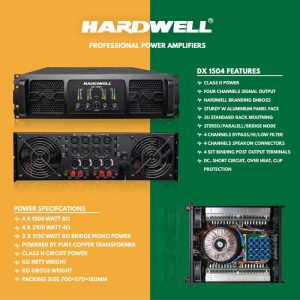 Power Amplifier DX 1504