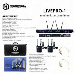 Wireless Mic Livepro 1