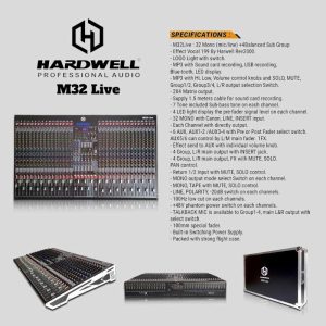 mixer m32 live