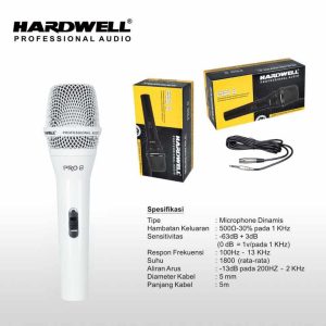 mic pro 8 putih
