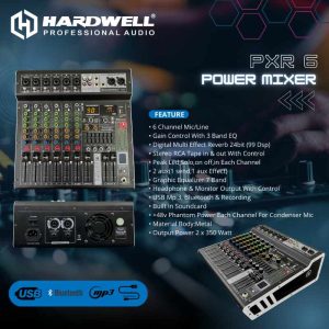 Power mixer PXR 6