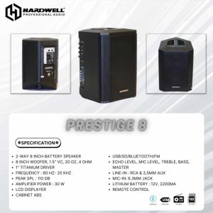 Portable Speaker Prestige 8