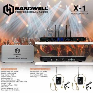 Wireless Mic X1 Headset + Clip On