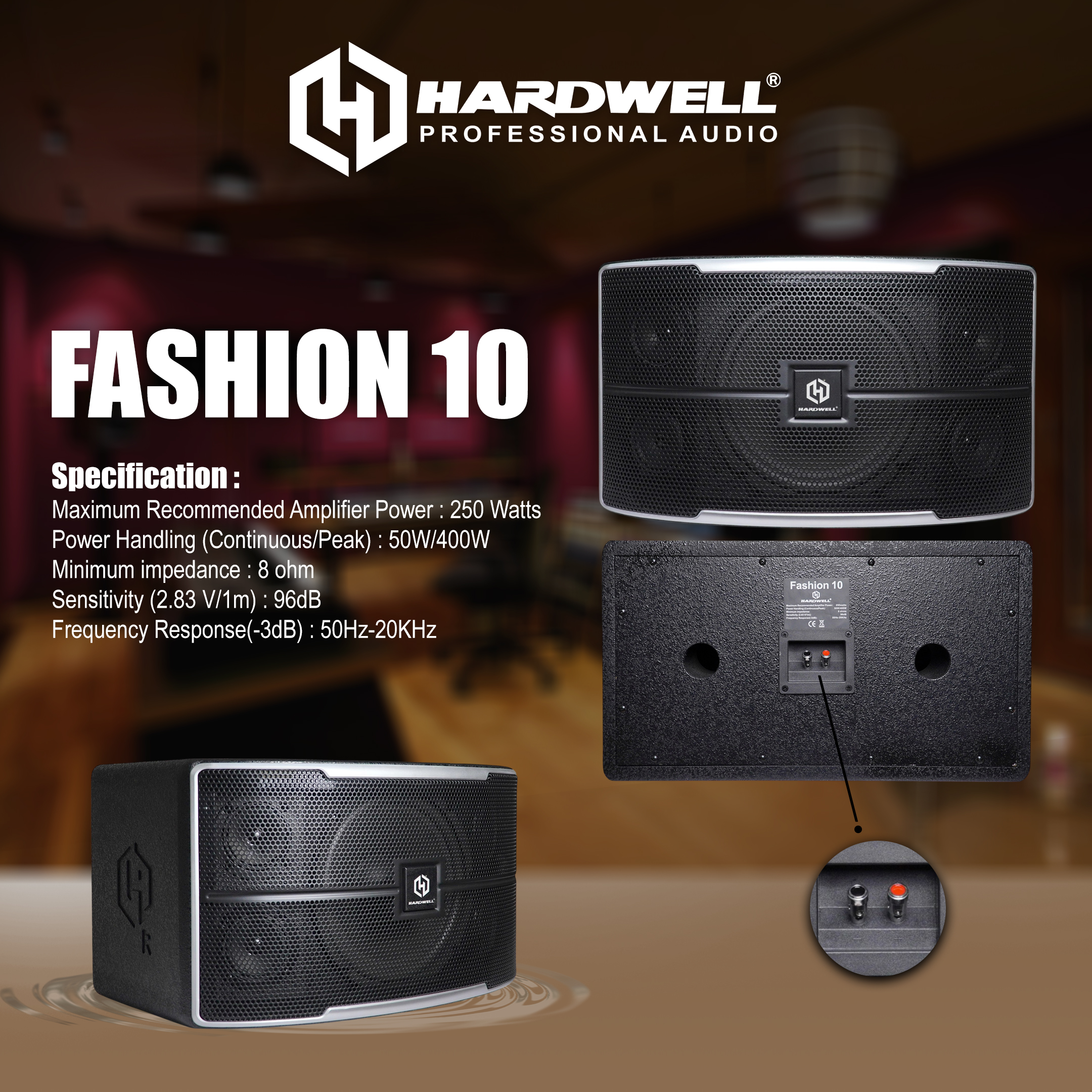 Passive Speaker Fashion 10