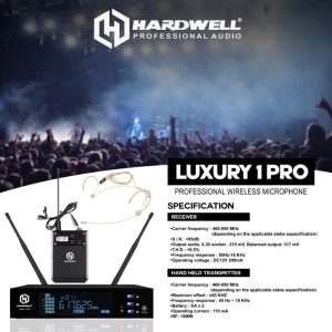 Professional WIreless Mircophone Luxury 1 Pro
