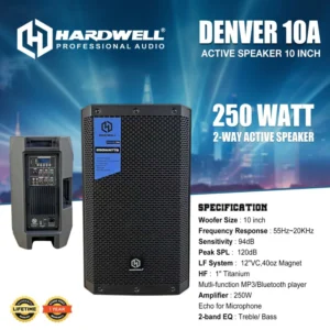 Denver 10 A Active Speaker 10 Inch