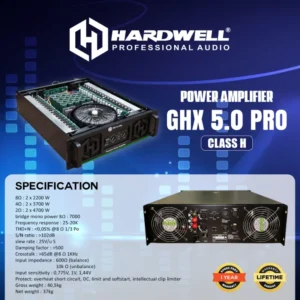 Amplifier GHX 5.0 Pro