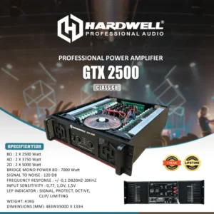 Amplifier GTX 2500