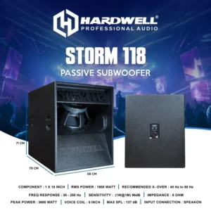 Strom 118 Passive Subwoofer