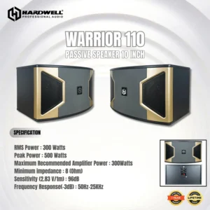 Warrior 10 Passive Speaker 10 inch
