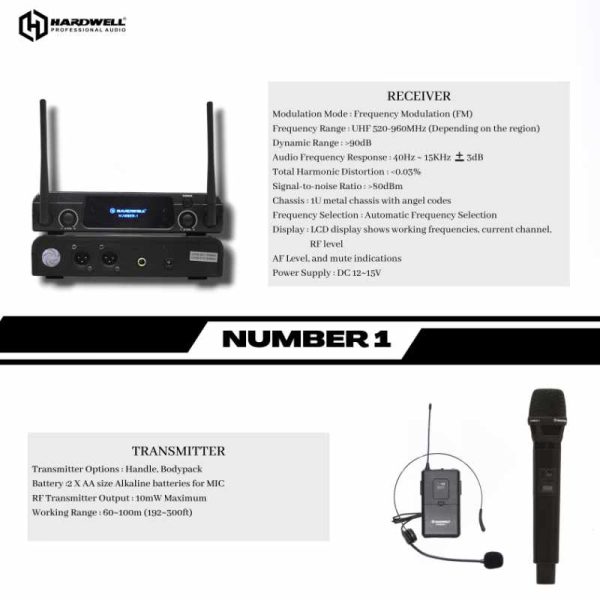 Wireless Mic Number 1 kombinasi