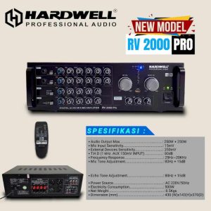 Power Amplifier RV 2000 Pro