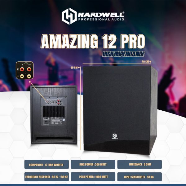 Subwoofer Amazing 12 Pro